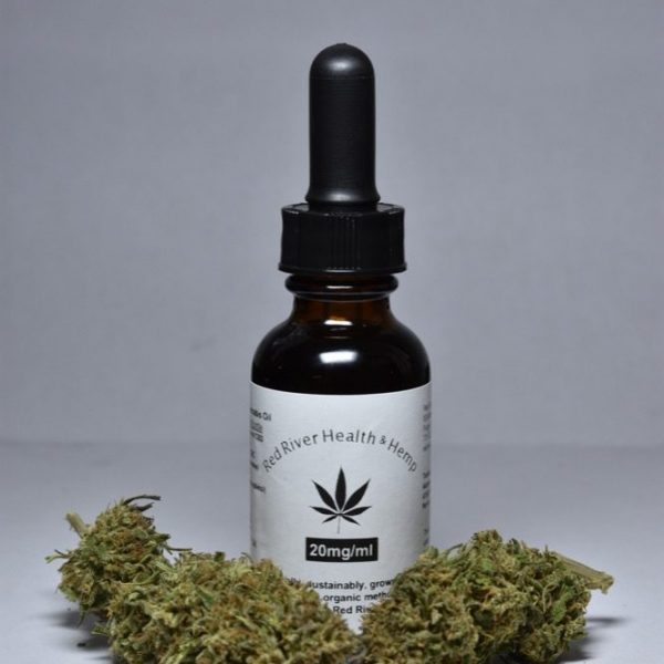 Hemp Cannabis CBD Infused Tincture, 20mg CBD/ml