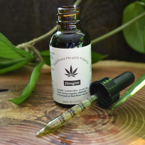 Hemp Cannabis CBD Infused Tincture, 20mg CBD/ml