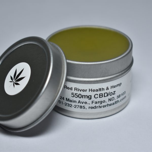 Hemp Cannabis, CBD Infused Balm, 550mg/ 1oz